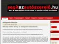http://segitazautoszerelo.hu ismertető oldala